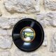 Pair of witch mirrors Napoleon III, 12cm, antique glass, curiosity, antique, black