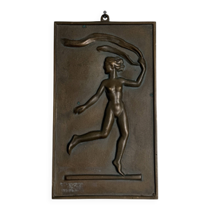 Bas-relief en bronze - david