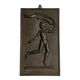 Bas-relief en bronze de David Jahrl