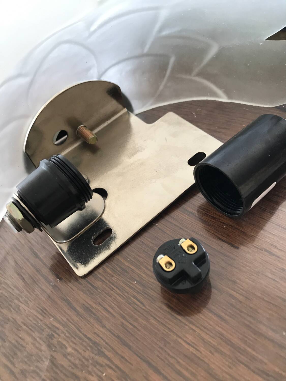 Pair of mathias wall lights