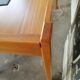 Bureau vintage 1970/1980 en bois blond, simat