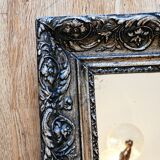 Antique silvered mirror "Barthélémy" – elegance and poetry of time