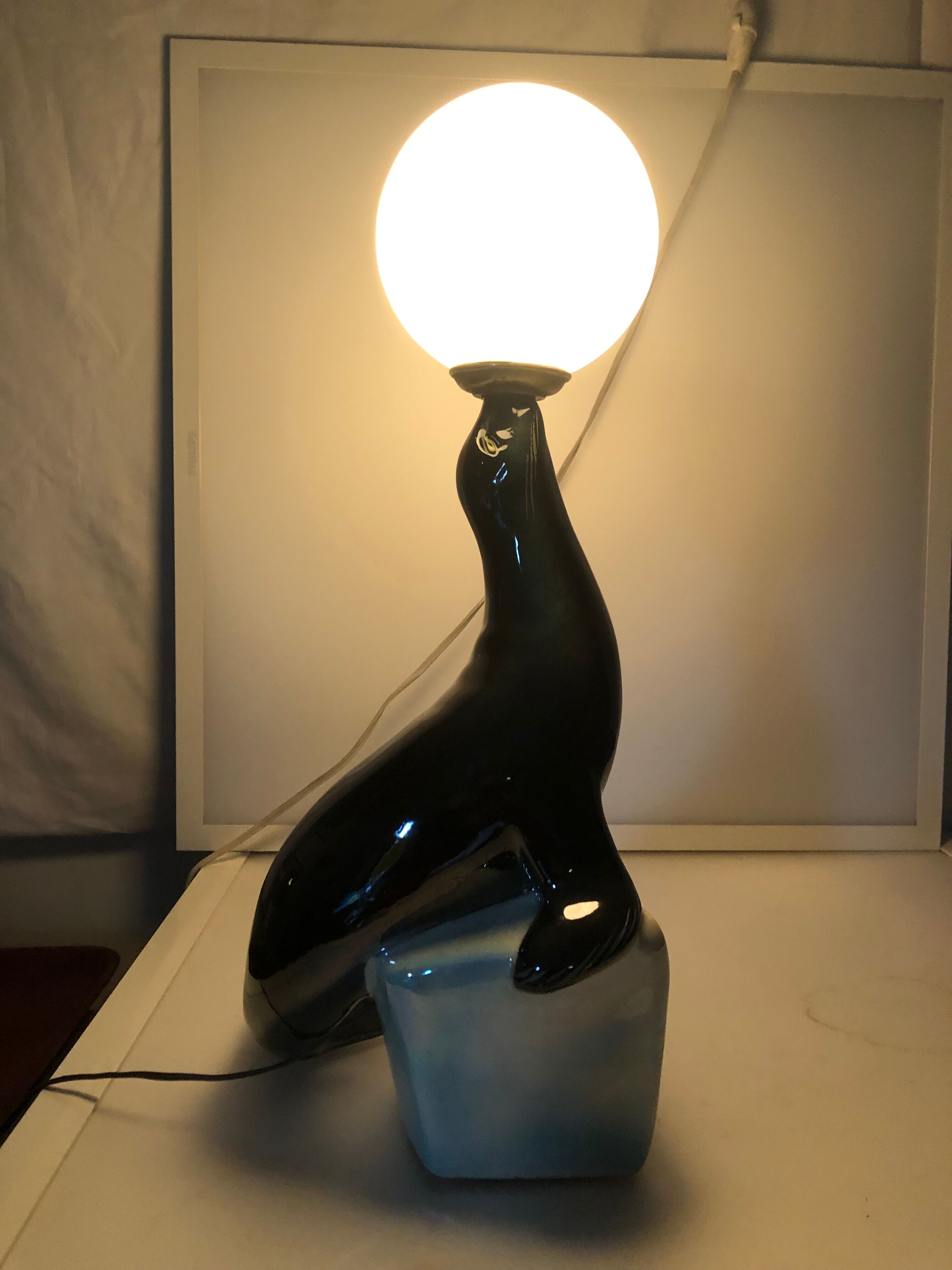 Sea lion lamp 1950