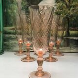 Rosaline champagne flutes