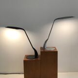 Pair of "Cobra" lamp by Phillipe Michel for Manade