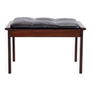 pouf en bois de wengé