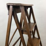 Former wooden library ladder