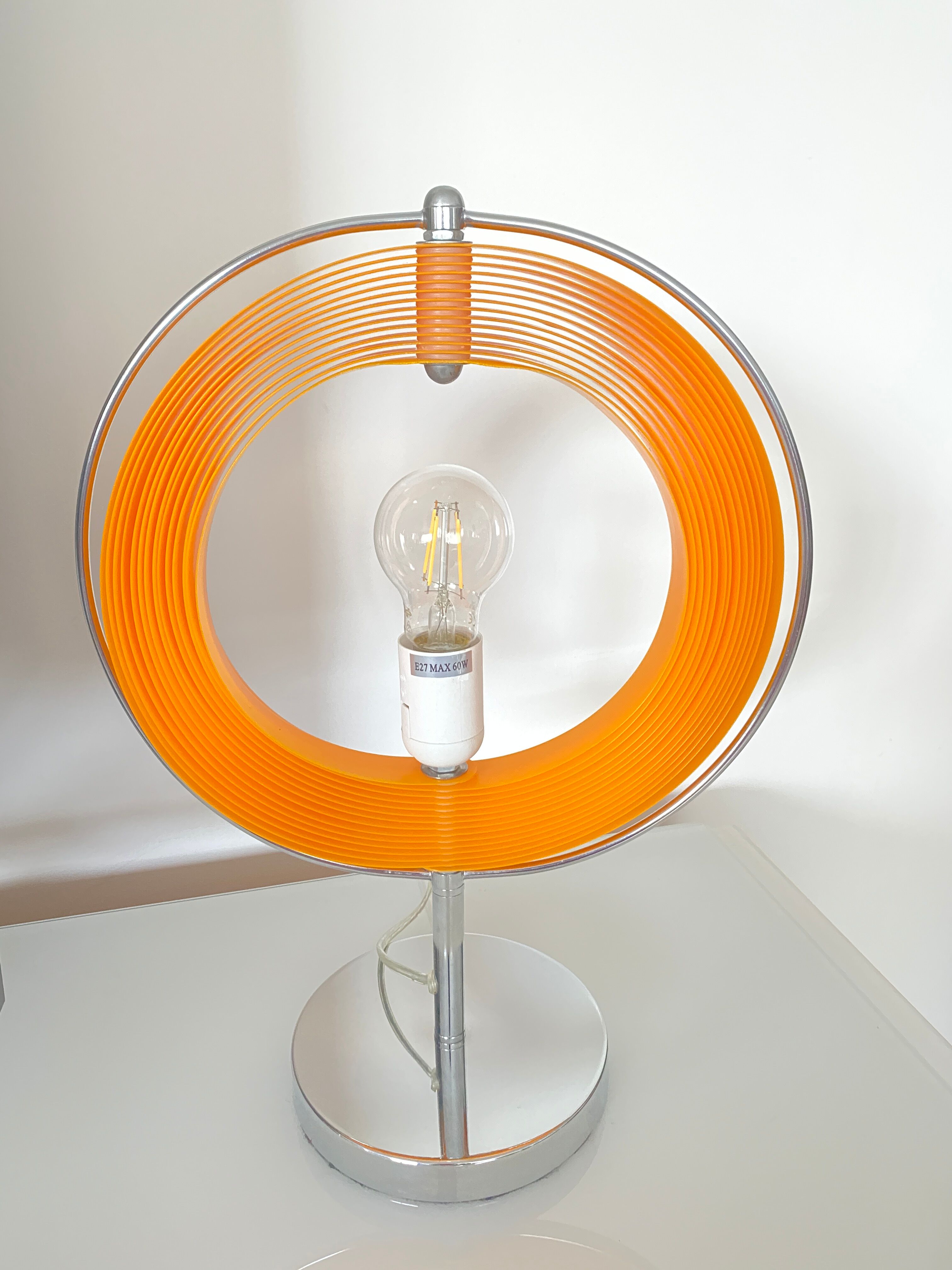 Vintage moon table lamp