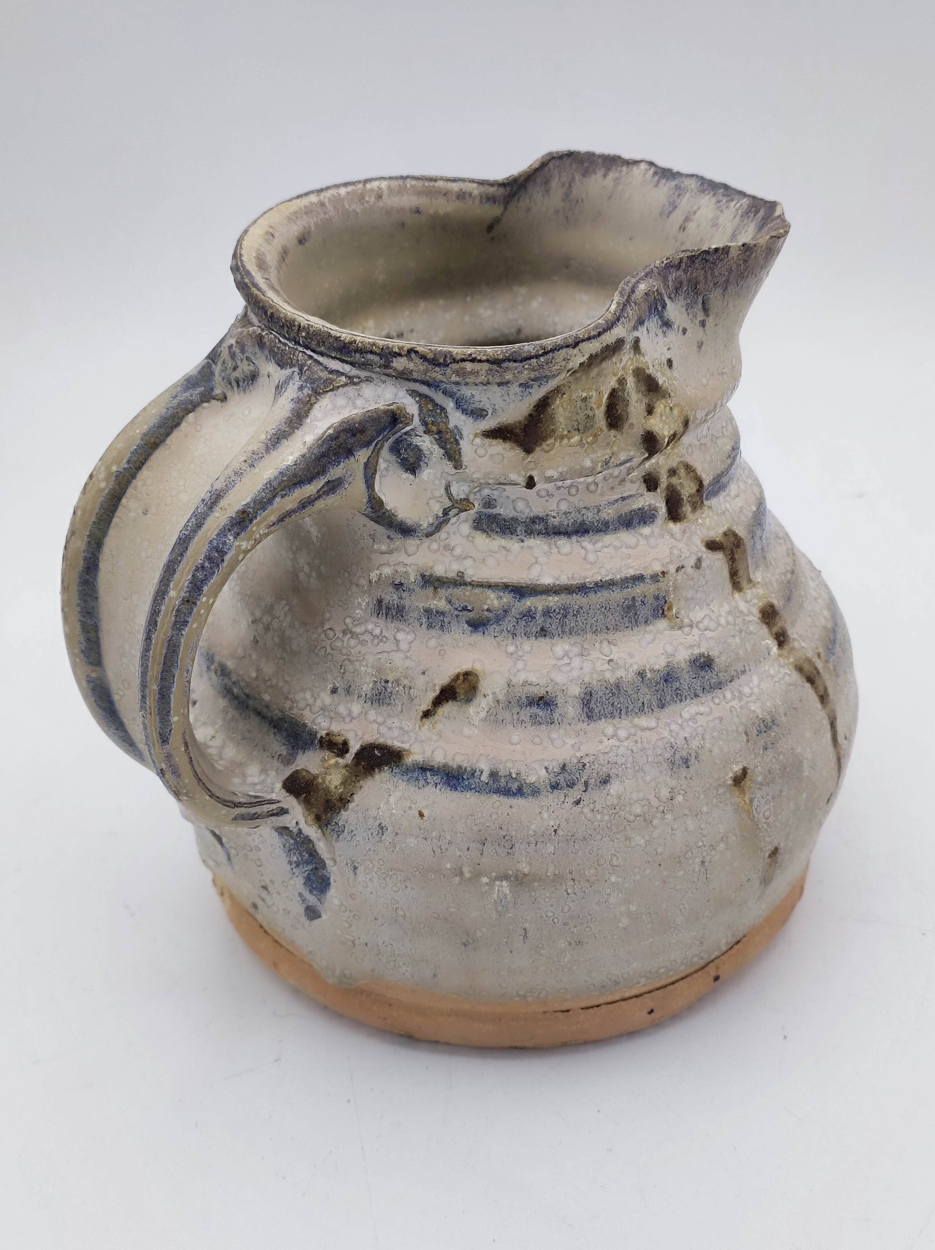 Stoneware pitcher dlg Anne Kjærsgaard Ceramics La Borne