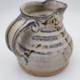 Pichet en grès La Borne dans le goût d'Anne Kjærsgaard