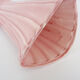 Vintage shell vase in pink ceramic from the 50s