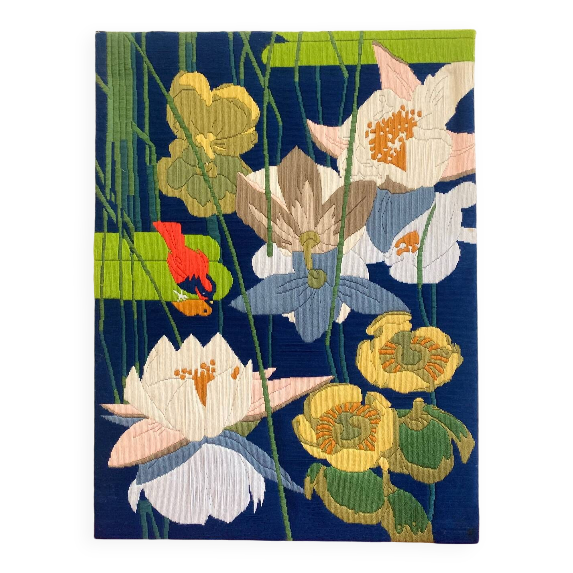 Colorful vintage tapestry