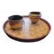 Brass flowerpots