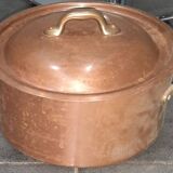 Copper saucepan