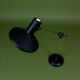 Large black metal vintage industrial desk lamp.