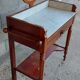 Antique hairdresser, Louis Philippe style with mirror