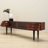 Walnut lowboard, Danish design, 1960s, production: Denmark