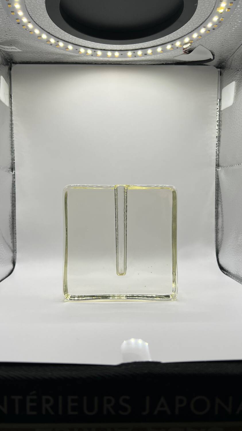 Art deco glass soliflore