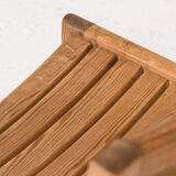 4 pine dining chairs