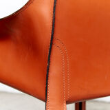 Mario Bellini CAB 413 Chair Chair for Cassina,1977 I Set of Five