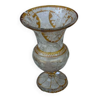 Vase en verre de Bohême