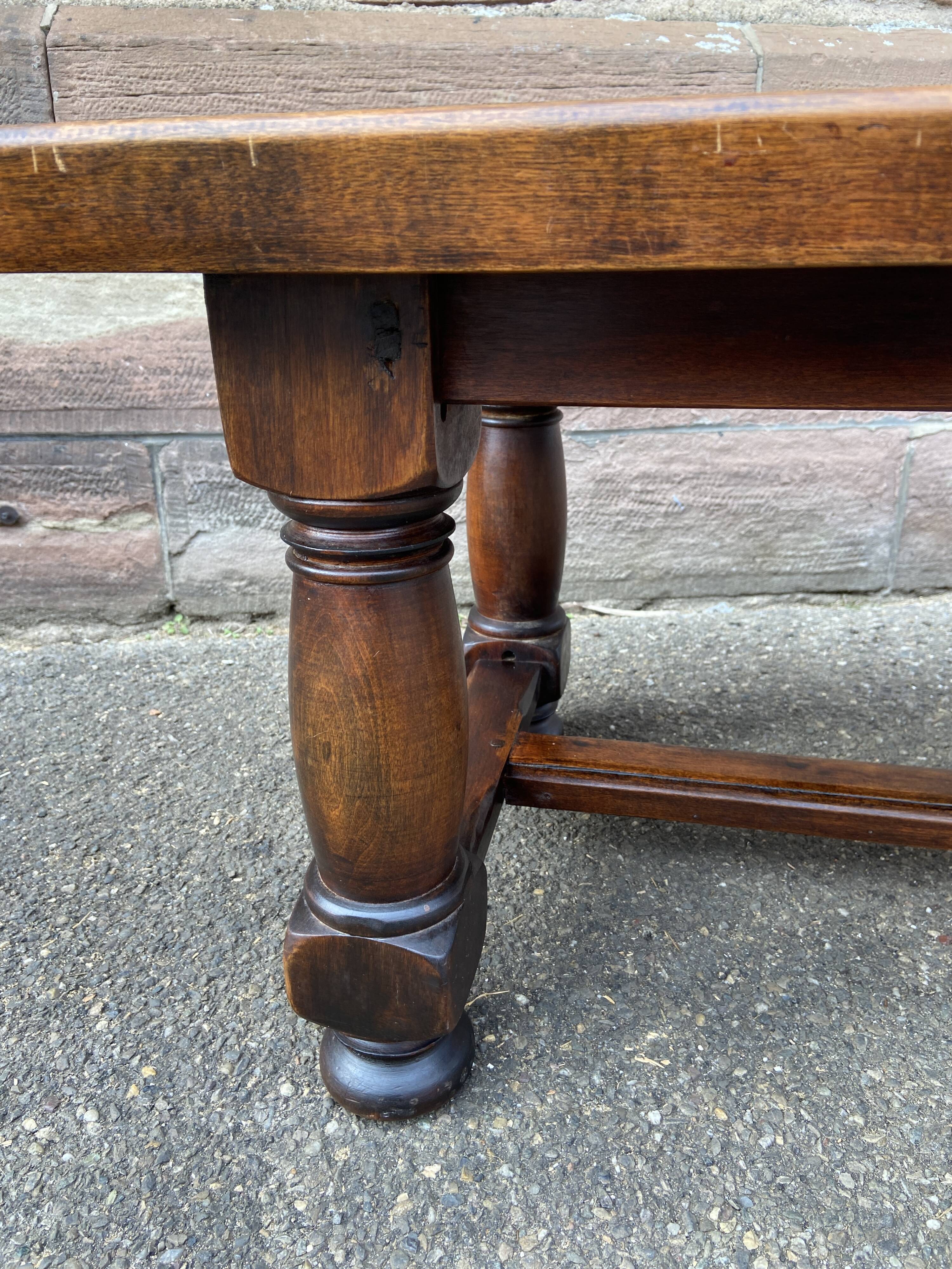 Vintage lava stone coffee table 60s