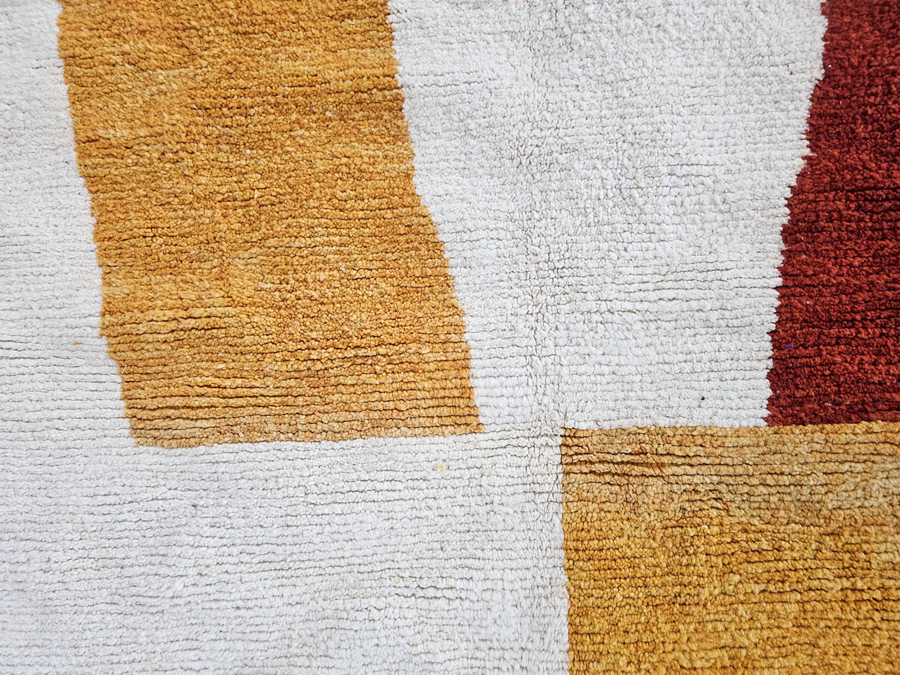 Authentic Berber rug in pure wool 2.5x1.5 m