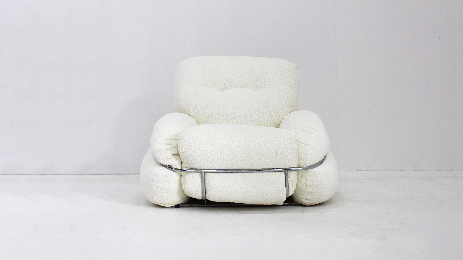 Vintage Adriano Piazzesi Okay armchair 1970s Italy