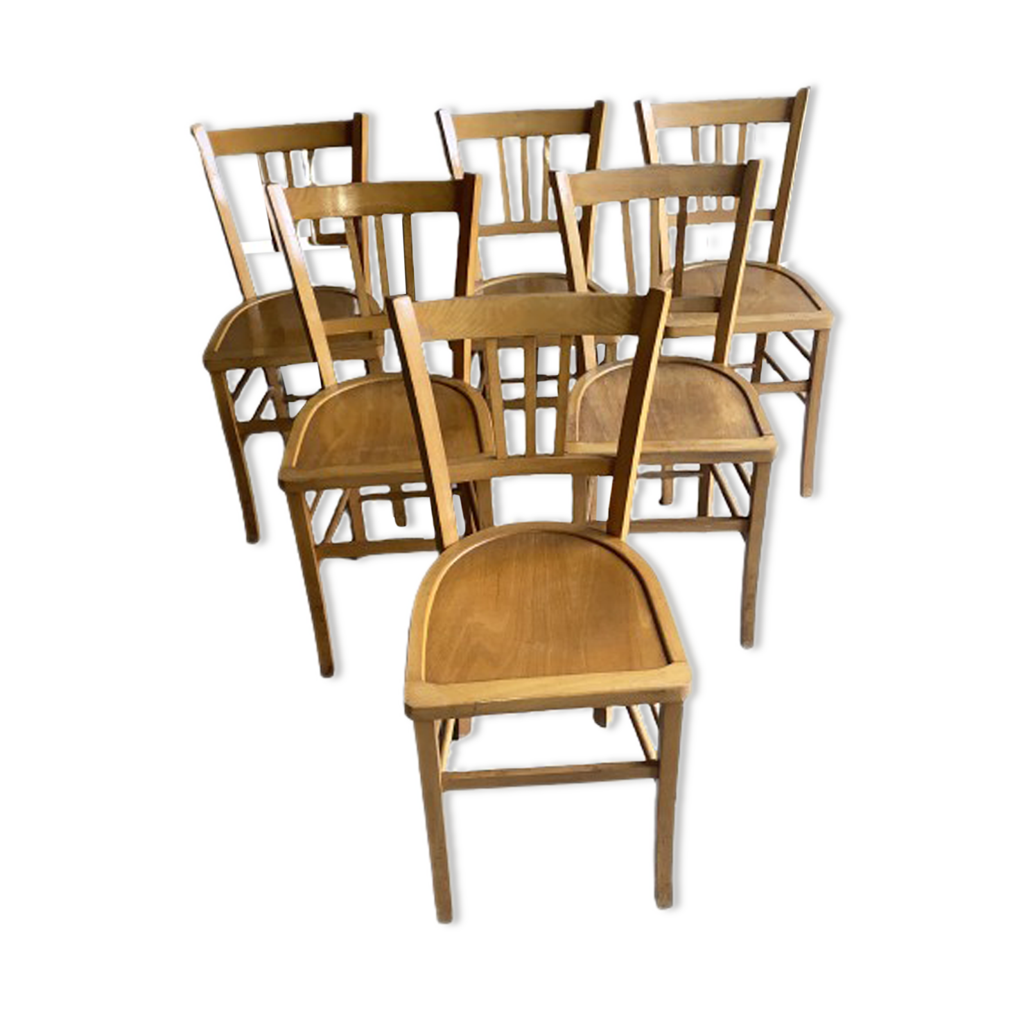 6 chaises bistrot