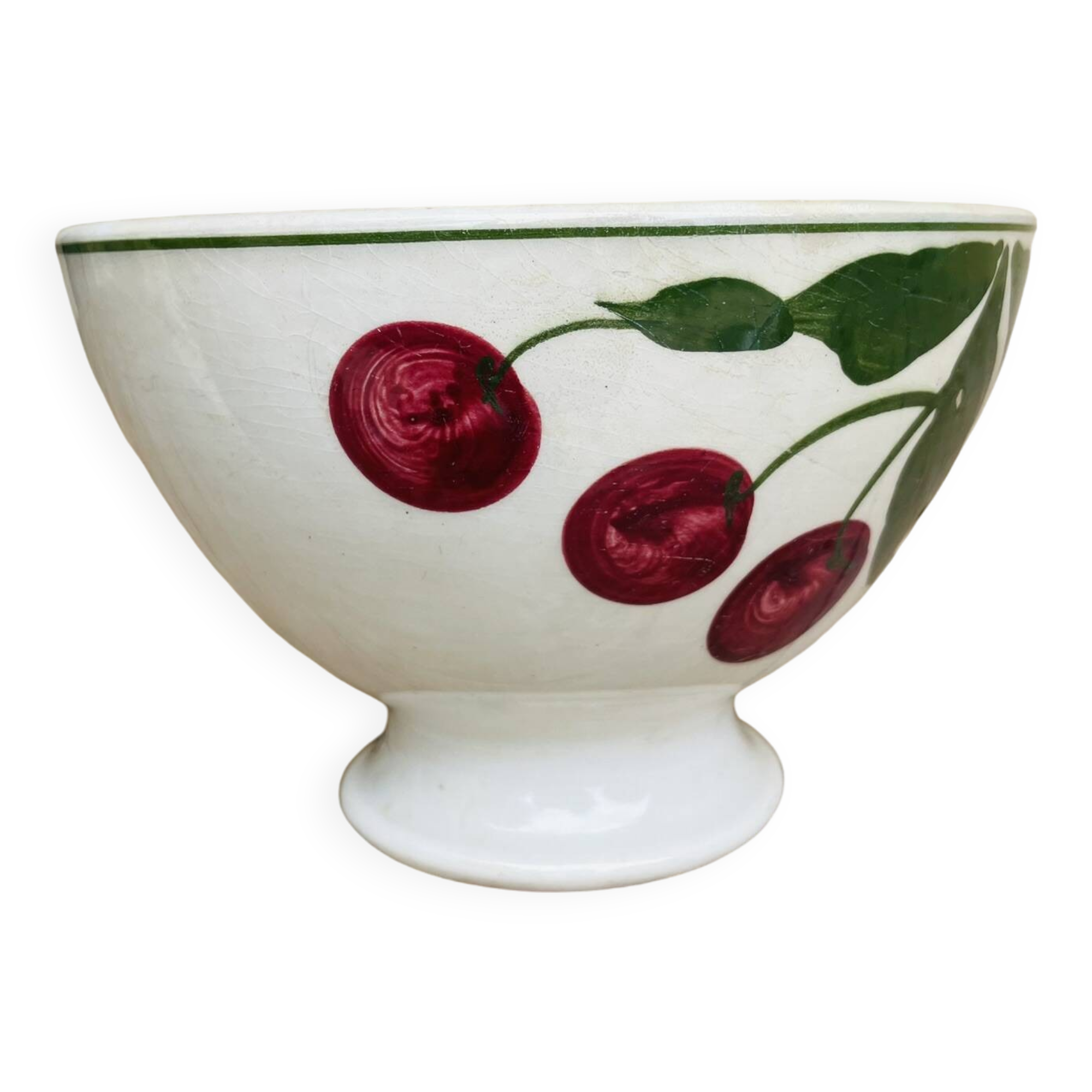 Large very old bowl Ceramics of the North St. Amand