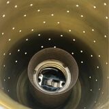 4 antique Swedish pendant lamps in gilded brass by Boréns