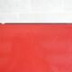 Vintage children's desk in solid oak and red formica, 50s/60s