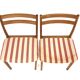 Set of 2 Scandinavian oak chairs, Henri Rosengren, Denmark, 1960