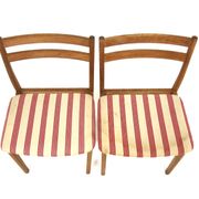 2 chaises scandinaves en chêne, Henri Rosengren, Danemark, 1960