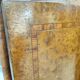 Empire style bedside table marble top