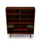 Danish Design Model 5 Rosewood Bookcase with drawers by Omann Jun, 1960s