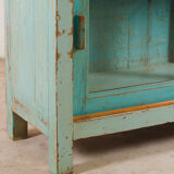 Large glass bookcase cabinet