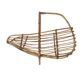 Rattan magazine rack by Franco Albini, 1960