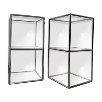 Pair of shelves