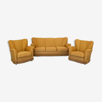 Sofa set armchairs original trafil isa design 60s modern vintage