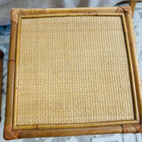 Set of two rattan bedside or side tables
