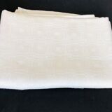 Damask cotton tablecloth