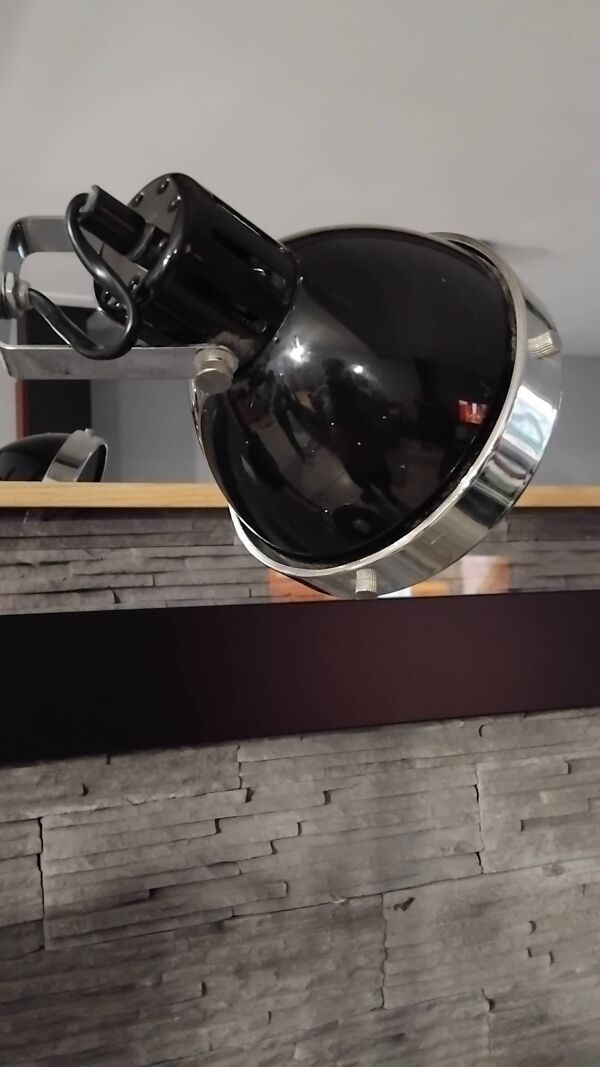 Lampadaire vintage réglables 3 spot orientable