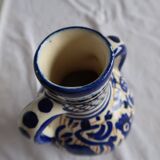 Small blue vase