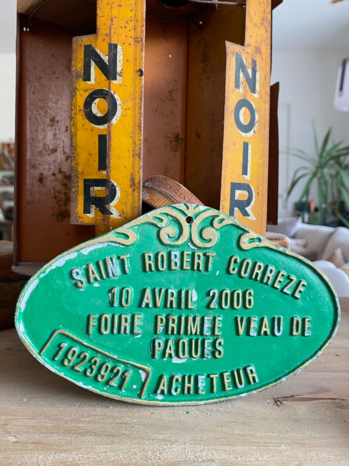 Green Agricultural Competition Plaque