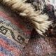 Old Afghan wool rug 270x186cm