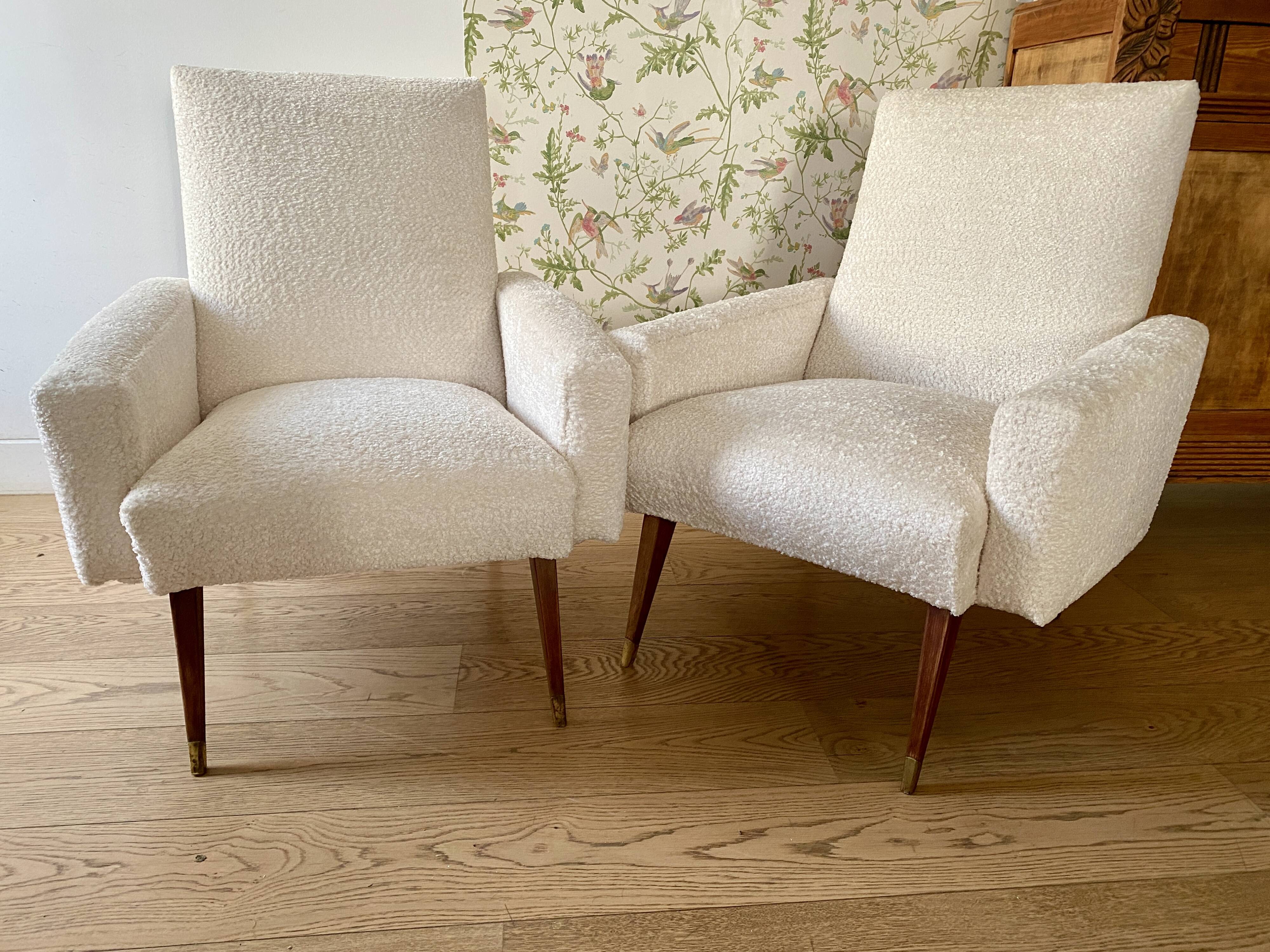 2 vintage 70's armchairs