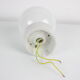 1960's Wall Lamp Porcelain and Glass, Czechoslovakia