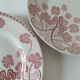 Pair of flat plates Lunéville model Lucien – Clover decoration early 20th century