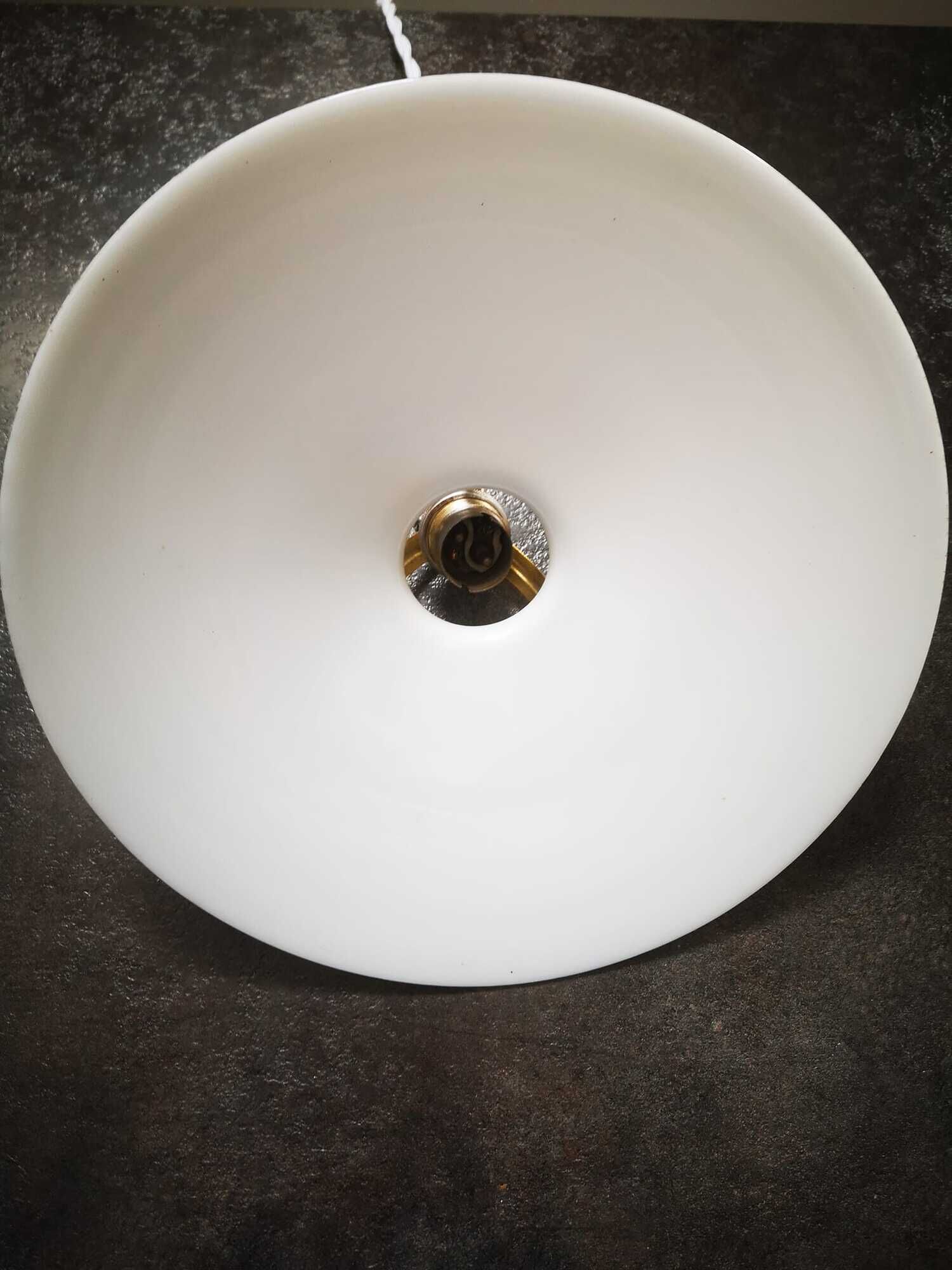 Pendant lampshade opaline